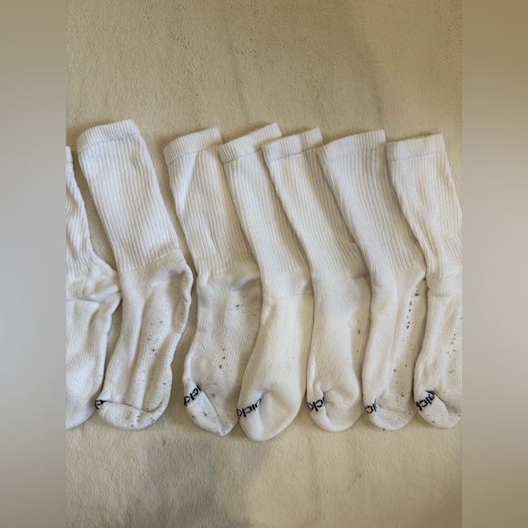 5 Pairs of Dickies White Crew Socks - Picture 3 of 3
